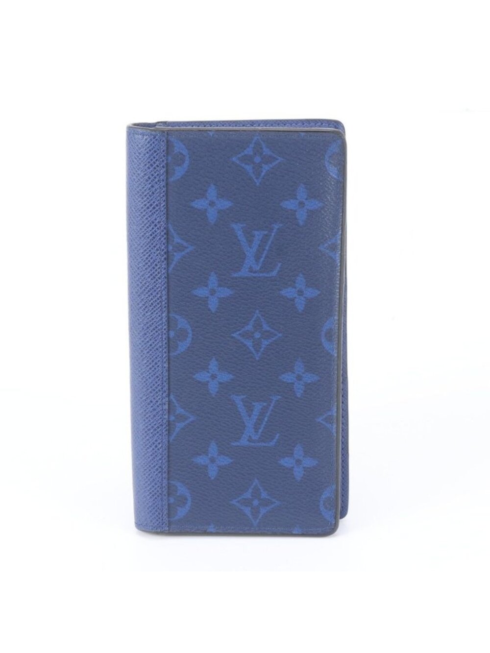 Louis Vuitton Taigarama Portefeuille Brazza Leather Wallet Bifold